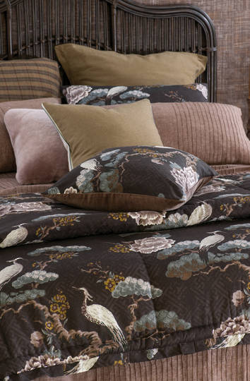 Bianca Lorenne - Kuren Comforter / Pillowcase/Eurocase/Cushion - Walnut